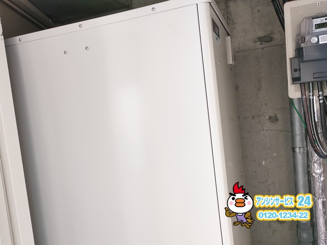 浜松市中区電気温水器交換工事(三菱SRT-J37WD5)