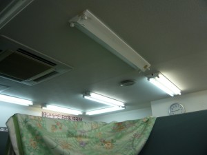 照明器具取替工事　施工事例　名古屋市中村区