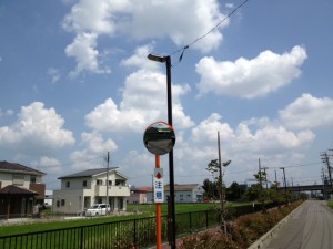 街路灯設置工事　施工後　名古屋市緑区
