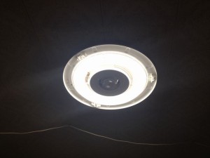 照明器具取替工事　名古屋市西区　施工中