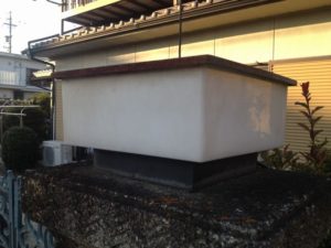 愛知県あま市の戸建住宅にて、エクステリア工事、門灯取替工事を行いました。