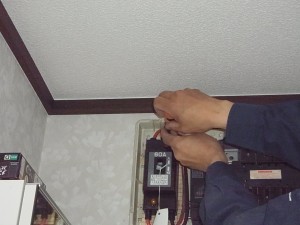 名古屋市にて、電力量計と契約ブレーカー取付電気工事を致しました。