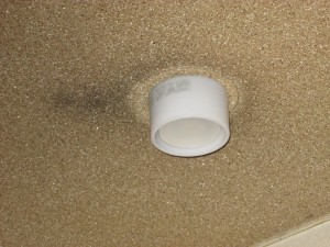 名古屋市にて、蛍光灯、直付け照明の照明器具取替電気工事を致しました。