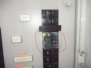 愛知県にて、分電盤組み込み型タイマースイッチ取替電気工事を致しました。
