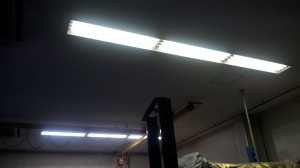 愛知県名古屋市にて、LED照明へ 照明器具取替電気工事を致しました。