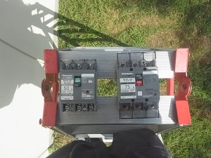 名古屋市にて、容量増設、ブレーカー取替電気工事を致しました。