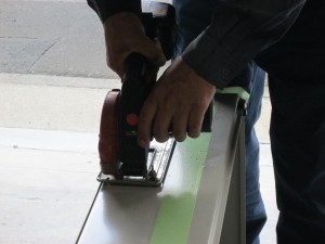 名古屋市港区にて、店舗の分電盤組み込み制作を行いました。