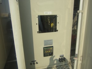名古屋市港区にて、キュービクル内VCB、OCR取替電気工事を致しました。