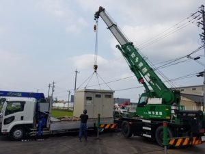 愛知県飛島村にて高圧設備、キュービクル新設電気工事を致しました。