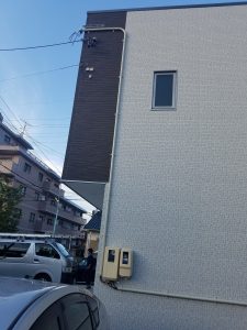 名古屋市守山区にて、中電動力申請、及び、動力コンセント+電気メーター新設電気工事を致しました。