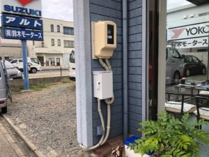 愛知県名古屋市中川区にて、新規で動力電源取付電気工事を行いました。