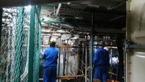 愛知県名古屋市瑞穂区にて、高圧受電設備の更新・移設電気工事に伴う新ケーブルへ接続（その8）