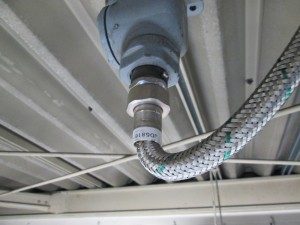 名古屋市の工場にて、防爆型 照明器具取替工事を行いました。