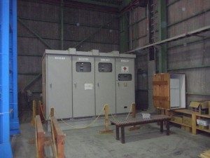 名古屋市の工場いて、高圧設備 キュービクル改修 電気工事のご依頼をいただきました。