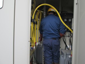 名古屋市の工場いて、高圧設備 キュービクル改修 電気工事のご依頼をいただきました。