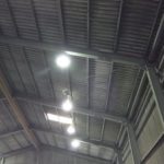 名古屋市の工場にて、水銀灯照明増設電気工事のご依頼をいただきました。