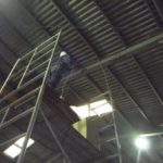 名古屋市の工場にて、水銀灯照明増設電気工事のご依頼をいただきました。