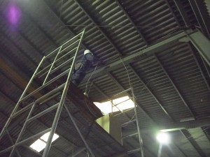 名古屋市の工場にて、水銀灯照明増設電気工事のご依頼をいただきました。