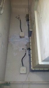 愛知県の工場にて、電気制御式ファイヤーダンパーの取替 機器接続工事のご依頼をいただきました。