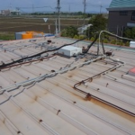 愛知県の事業所にて、防犯カメラ取付 配線 配管 電気工事のご依頼をいただきました。