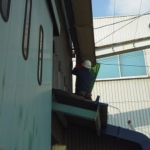 愛知県にて、架空線接続 (グラウンドワイヤー)電気工事のご依頼をいただきました。