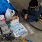 愛知県にて、キュービクル、電線の高圧電気ケーブル ケーブルヘッド端末処理工事のご依頼をいただきました。