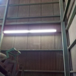 愛知県内の工場にて、パナソニック LED照明器具取付工事のご依頼をいただきました。