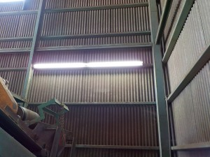 愛知県内の工場にて、パナソニック LED照明器具取付工事のご依頼をいただきました。