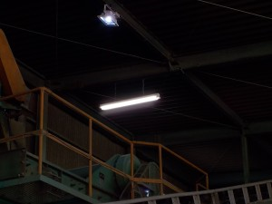 愛知県内の工場にて、パナソニック LED照明器具取付工事のご依頼をいただきました。