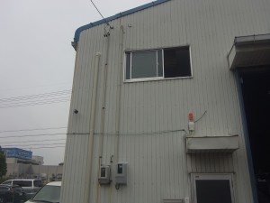 名古屋市の倉庫内にて、機器用 動力電源引き込み工事のご依頼をいただきました。
