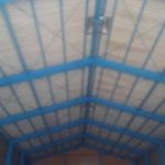 愛知県内にて、LED照明器具配線取付け 高所作業 高天井器具取付工事を行いました。