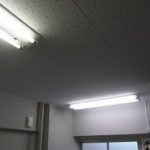 名古屋市のオフィスにて、照明器具増設 配線電気工事のご依頼をいただきました。
