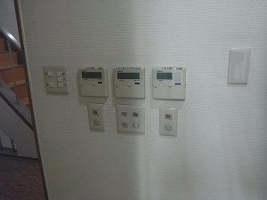 名古屋市のオフィスにて、スイッチ切替電気工事のご依頼をいただきました。