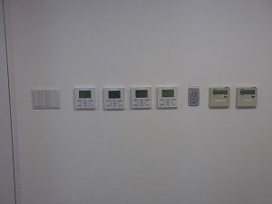 名古屋市のテナントにて、オフィス原状回復 電気配線工事のご依頼をいただきました。