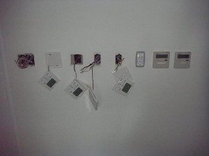 名古屋市のテナントにて、オフィス原状回復 電気配線工事のご依頼をいただきました。