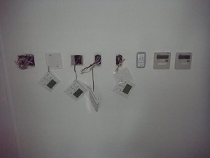 名古屋市のテナントにて、オフィス原状回復 電気配線工事のご依頼をいただきました。