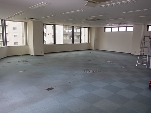 名古屋市にて、オフィス 配線処理 原状回復工事のご依頼を頂きました。