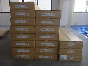 名古屋市のオフィス ビルテナントにて、埋め込み型 照明器具取替 電気工事のご依頼を頂きました。