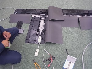 愛知県のオフィスにて、OAフロア内コンセント配線工事のご依頼を頂きました。