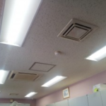 愛知県の事務所にて、LED照明器具取替電気工事のご依頼を頂きました。