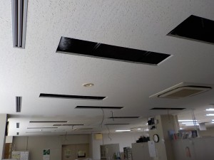 愛知県の事務所にて、LED照明器具取替電気工事を致しました。